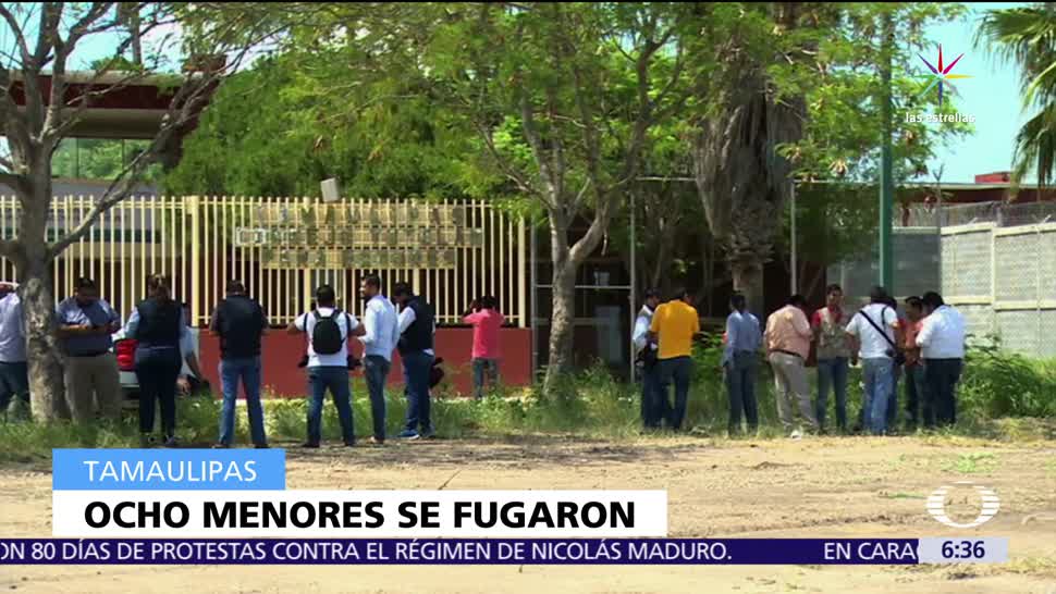 fuga de ocho menores, tutelar de Güemez, Tamaulipas, delitos, fuero común