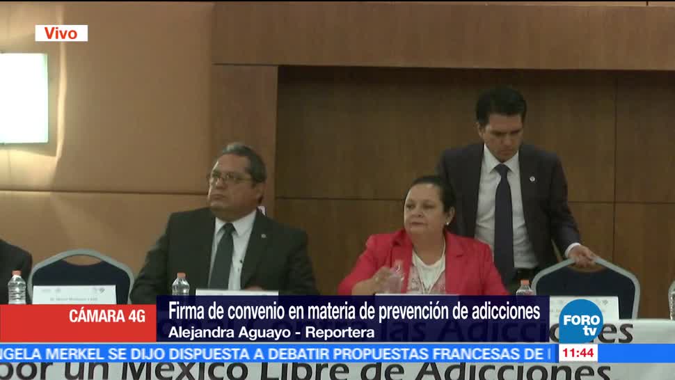 Comisión Nacional, Adicciones, Red Social, México Libre, convenio contra adicciones