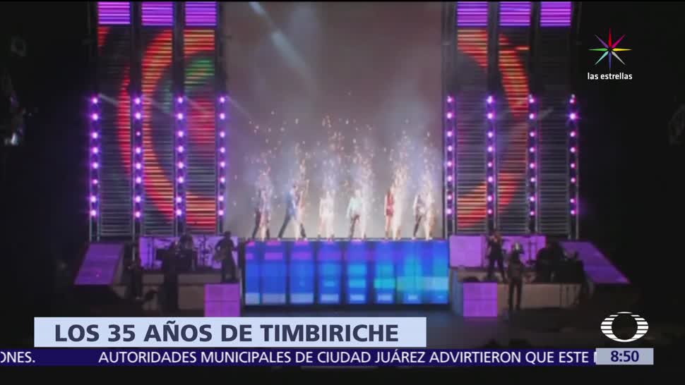 Timbiriche, gira "Juntos", Auditorio Nacional, septiembre