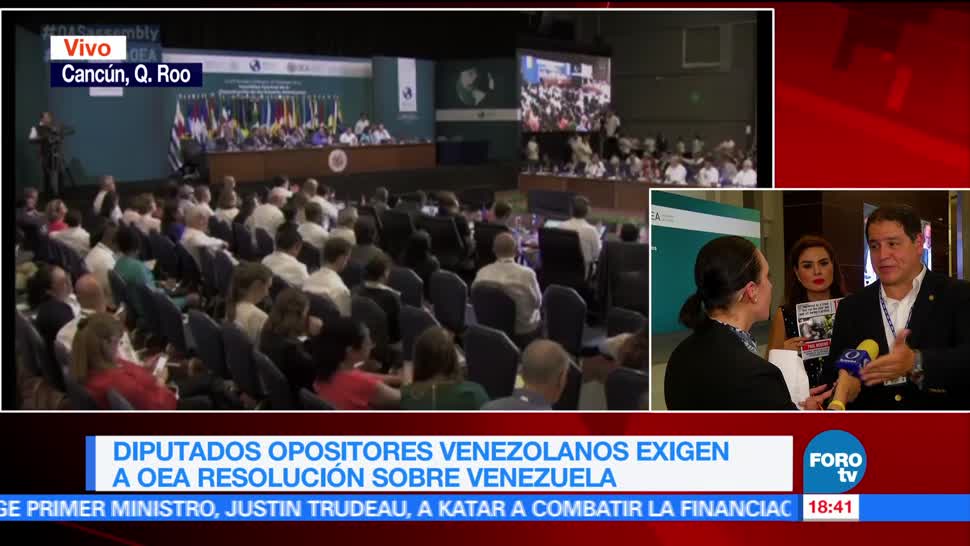 pueblo venezolano, muriendo hambre, Maduro, Luis Florido, OEA, Cancún