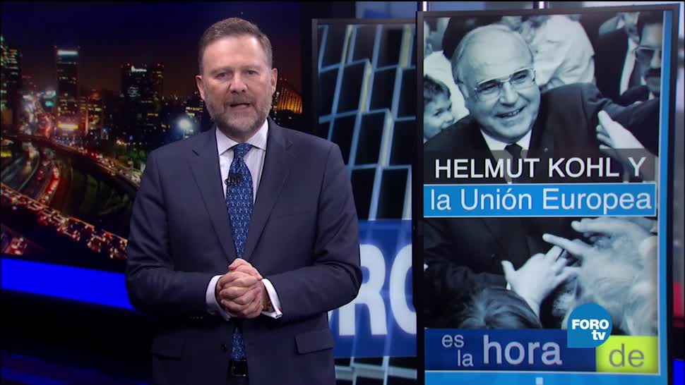 legado, excanciller, alemán, Helmut Kohl, entrevista Leo Zuckermann