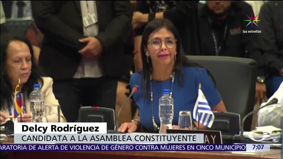 Delcy Rodríguez, Cancillería de Venezuela, Venezuela, Asamblea Constituyente