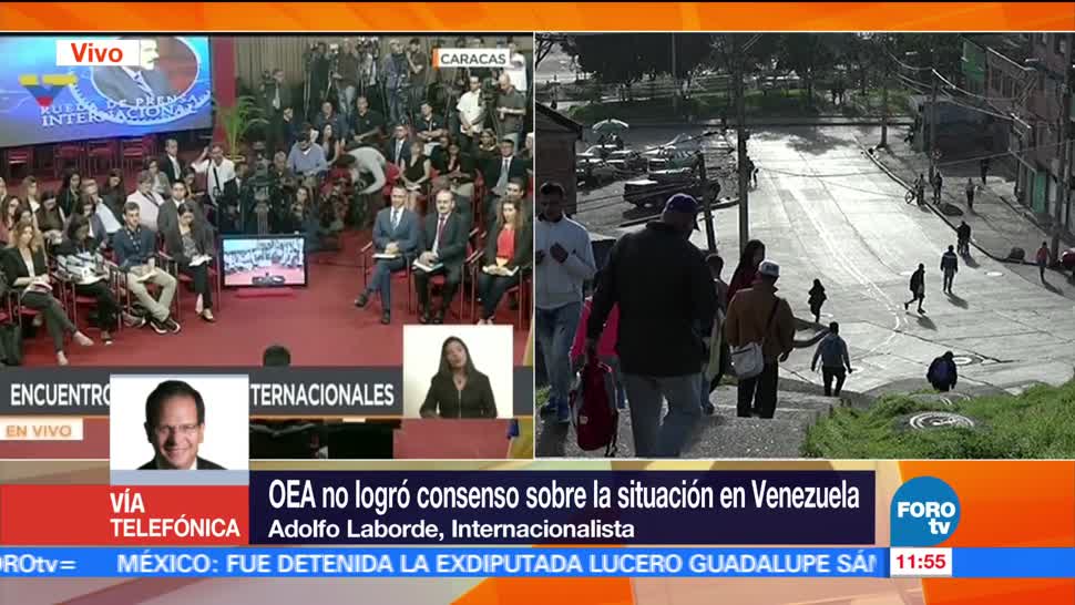 internacionalista Adolfo Laborde, OEA, crisis en Venezuela, Venezuela