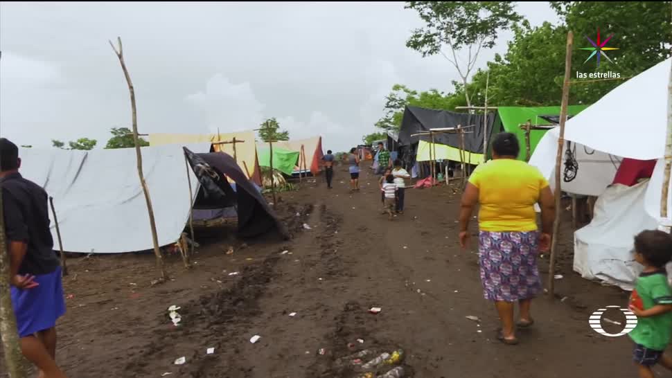 El Desengaño, Campeche, refugio, guatemaltecos, desplazados, en México