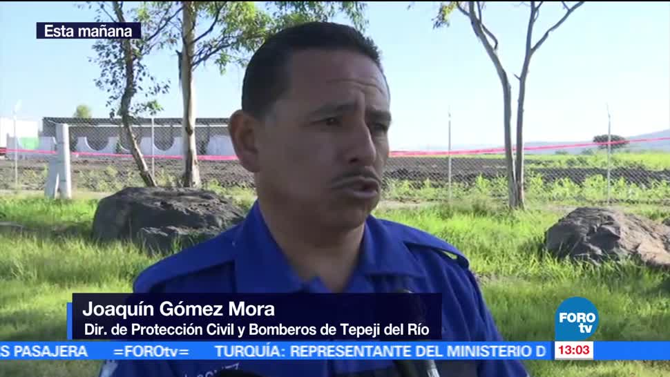 Joaquín Gómez, director de Protección Civil, descubrieron, toma clandestina de gas