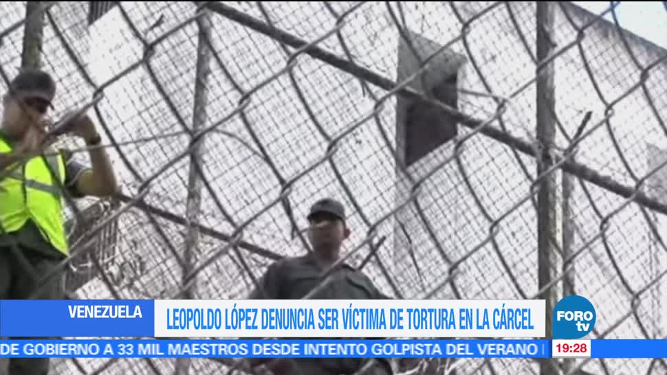 noticias, forotv, Leopoldo López, denuncia, tortura, Ramo Verde