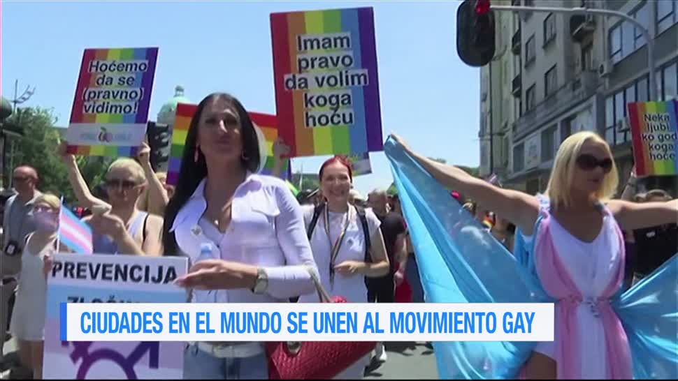 Marcha, orgullo LGBTTI, varios países