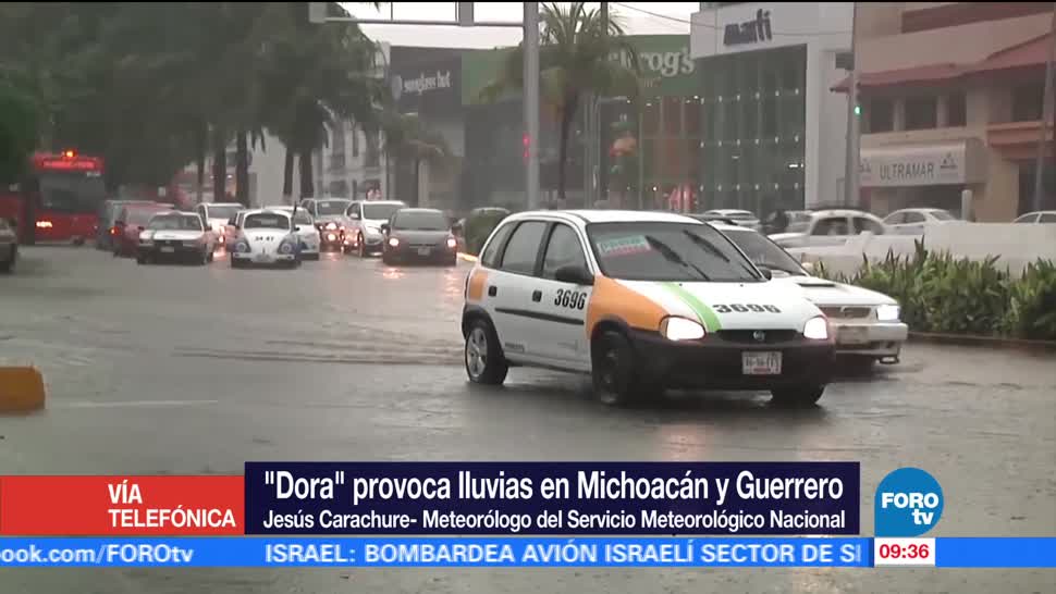 meteorólogo del SMN, Jesús Cárdenas, efectos, tormenta tropical ‘Dora’