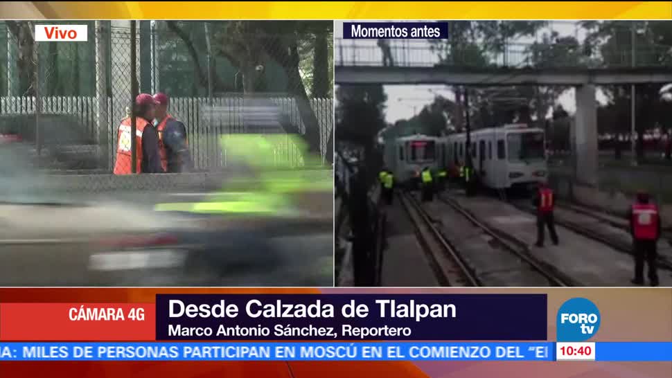 sistema del Tren Ligero, descarrilamiento, estación Textitlán, restablecerse