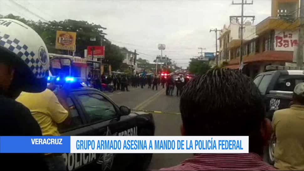Asesinan, coordinador, policia federal, Veracruz