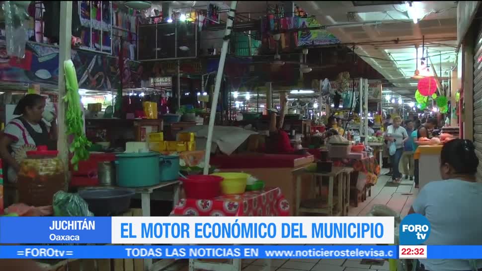 mercado, Juchitán, principal, motor económico, economía, Oaxaca