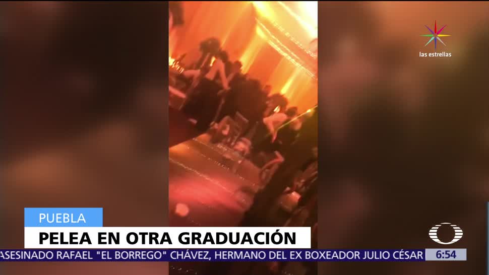 nueva pelea, estudiantes, fiesta de graduación, Puebla, Colegio Americano