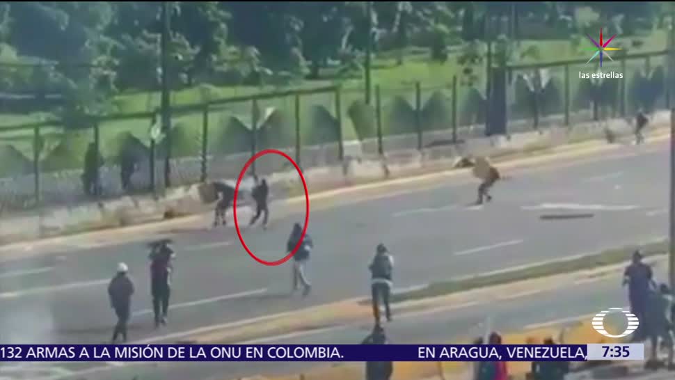protestas en Venezuela, muere joven, denuncian agresiones, periodistas