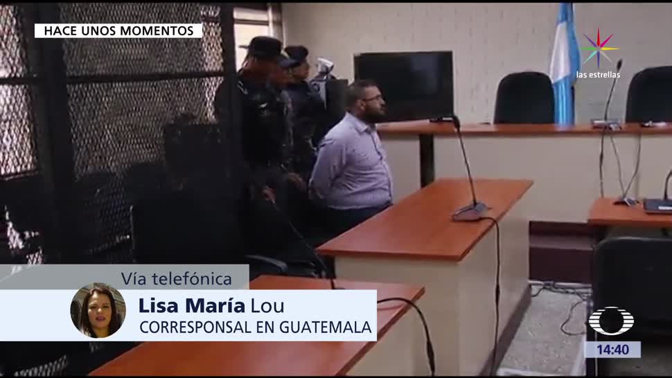 Duarte, acepta extradición, concluye audiencia, Guatemala