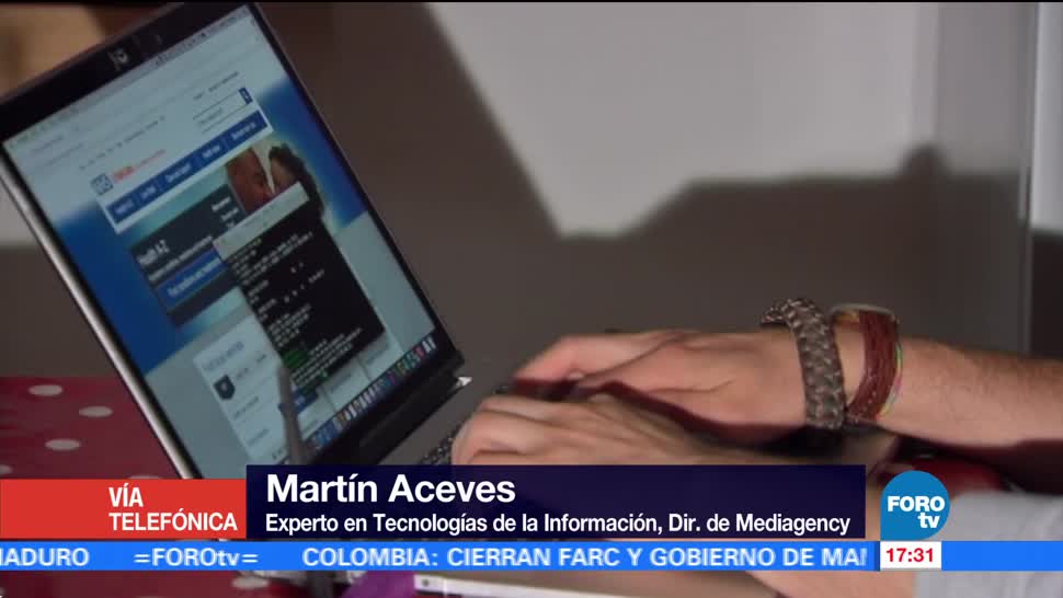 Martín Aceves, Recomendaciones, ransomware, virus maliciosos