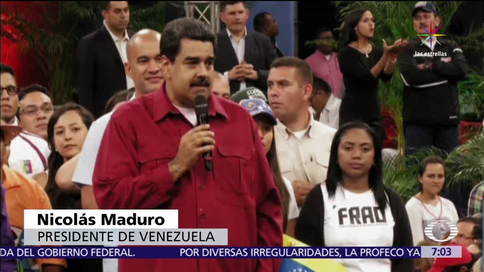 Nicolás Maduro, usará las armas, gana las elecciones