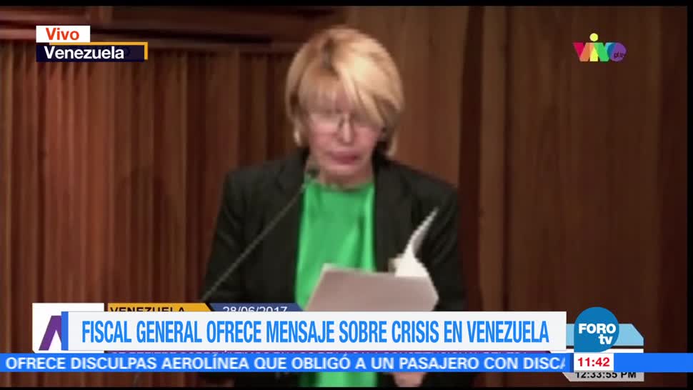 fiscal general de Venezuela, Luisa Ortega Díaz, crisis, país sudamericano, Venezuela
