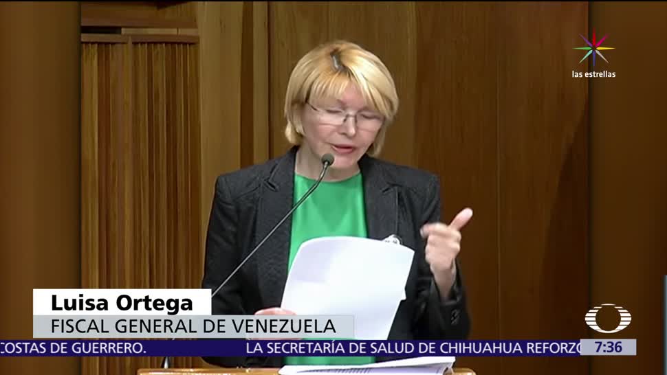 Fiscal, Luisa Ortega, comparecerá, Tribunal Supremo de Venezuela