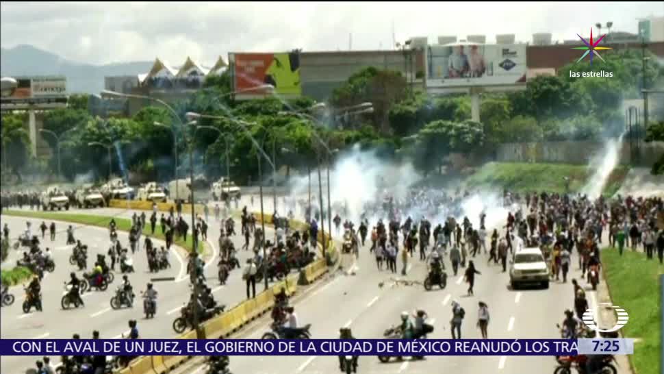 noticias, televisa, Se cumplen, 13 semanas, protestas, régimen Nicolás Maduro