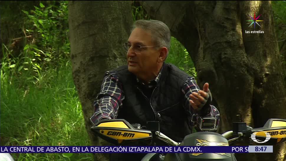 noticias, televisa, Conociendo, Luis Felipe Puente, entrevista en cuatrimoto, Protección Civil