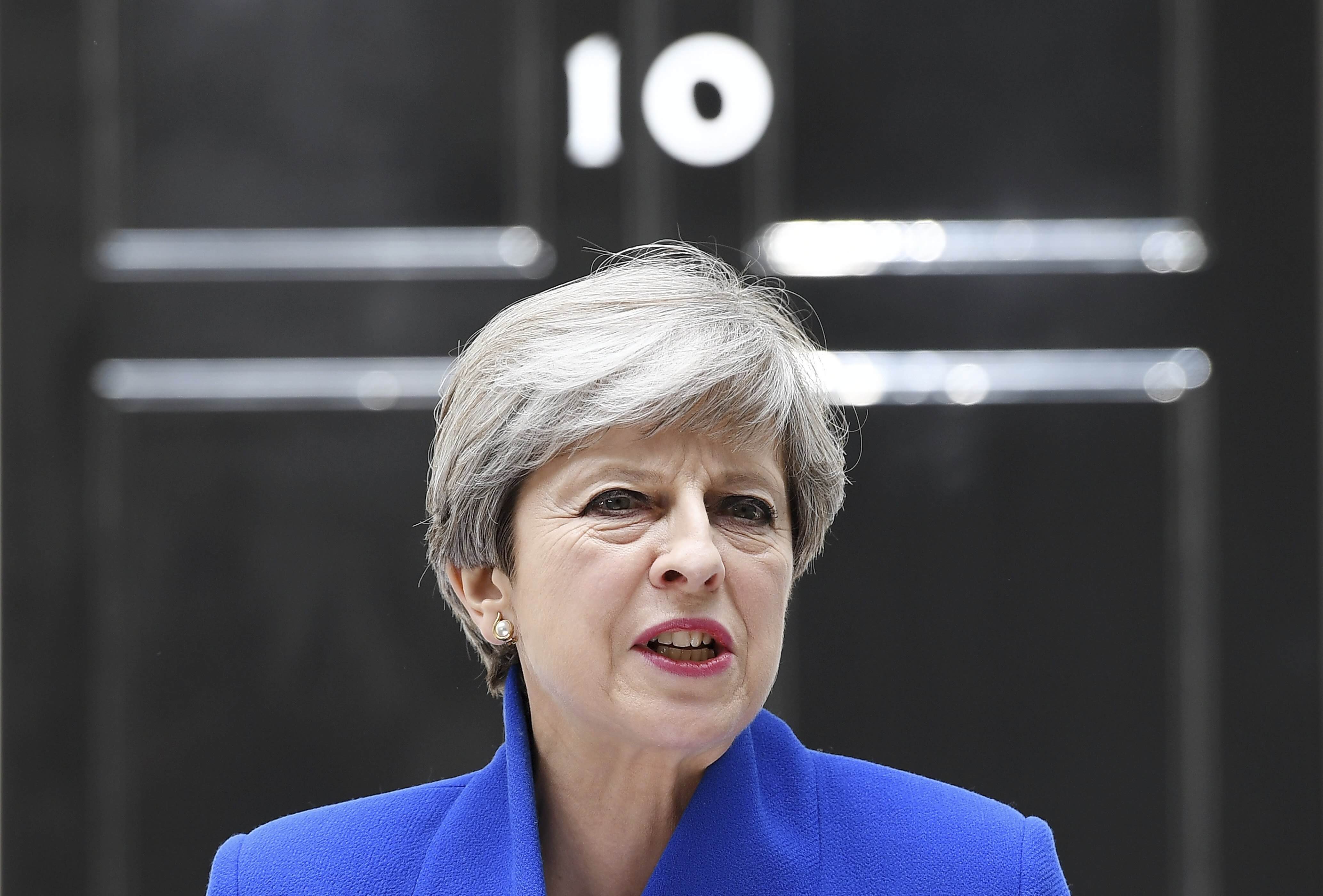 Theresa May, Downing Street, primera ministra británica, Reino Unido
