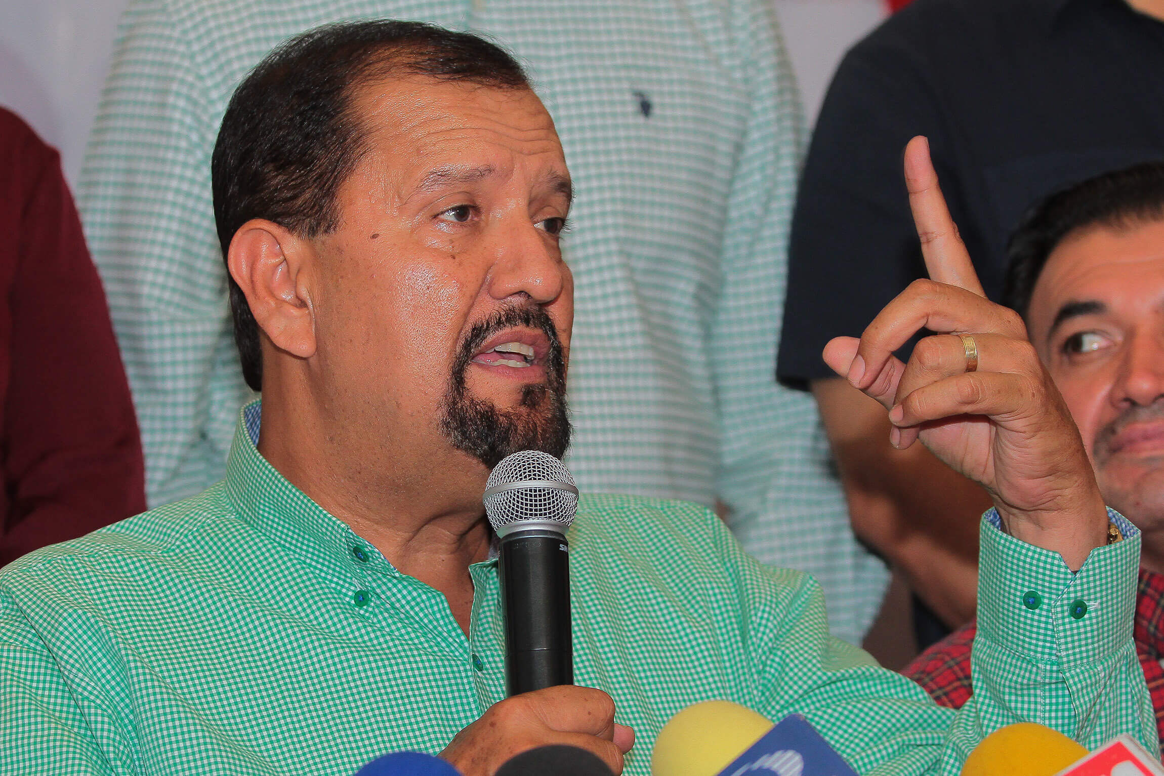 Manuel Cota Jiménez, candidato de la coalición "Nayarit de Todos", conformada por el PRI, PVEM y Nueva Alianza (Notimex)
