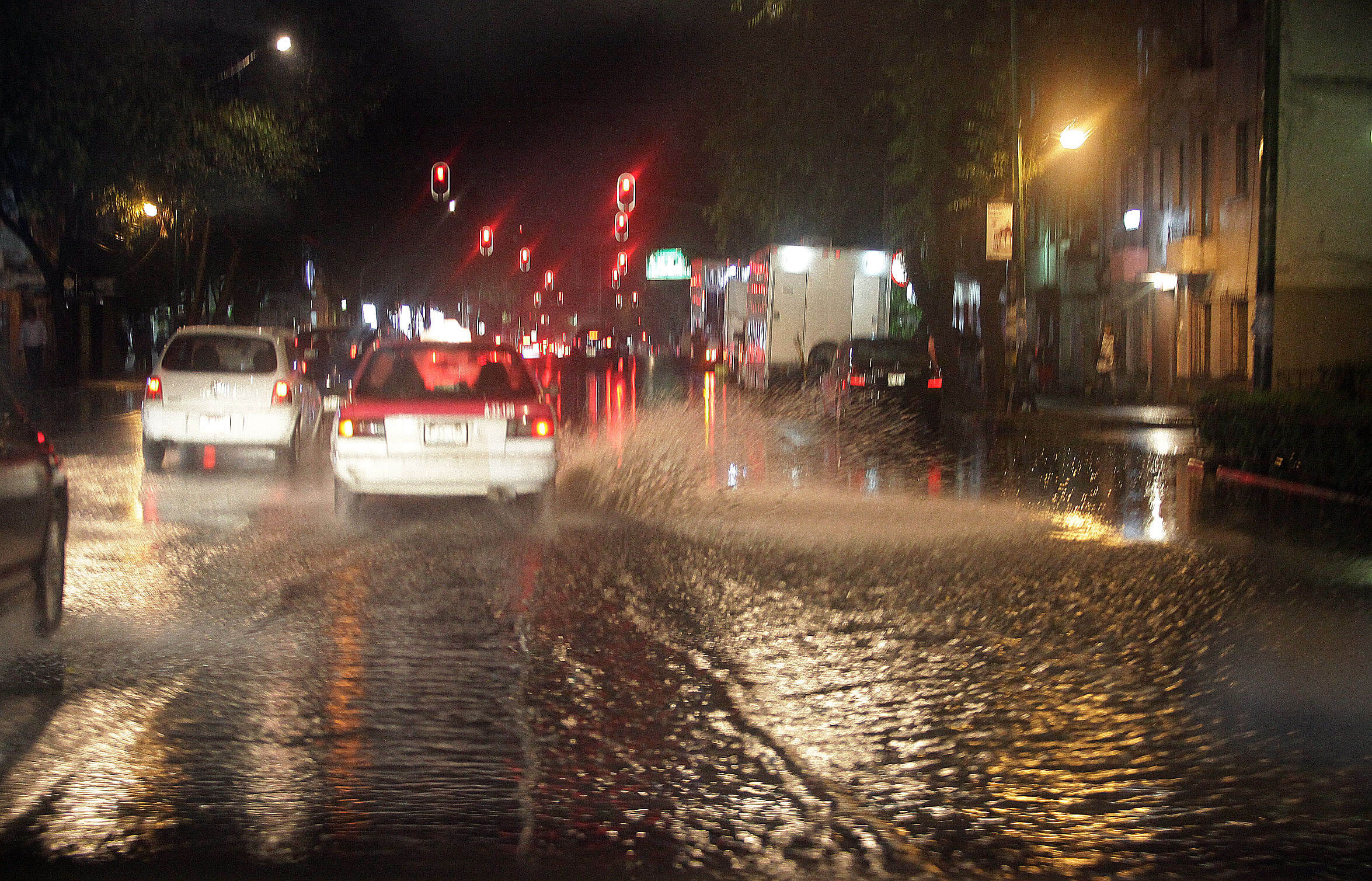 lluvia, tormenta, Ciudad de México, encharcamientos, inundaciones