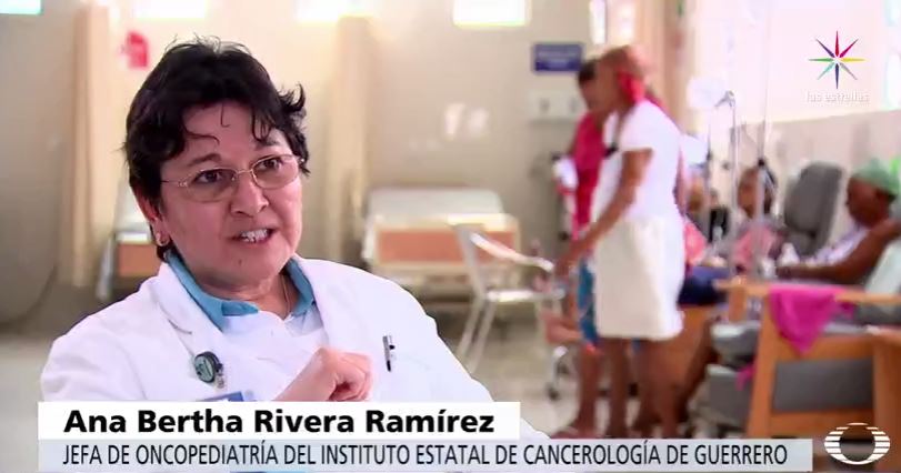 Ana Bertha Rivera, jefa de Oncopediatría del Instituto Estatal de Cancerología Guerrero