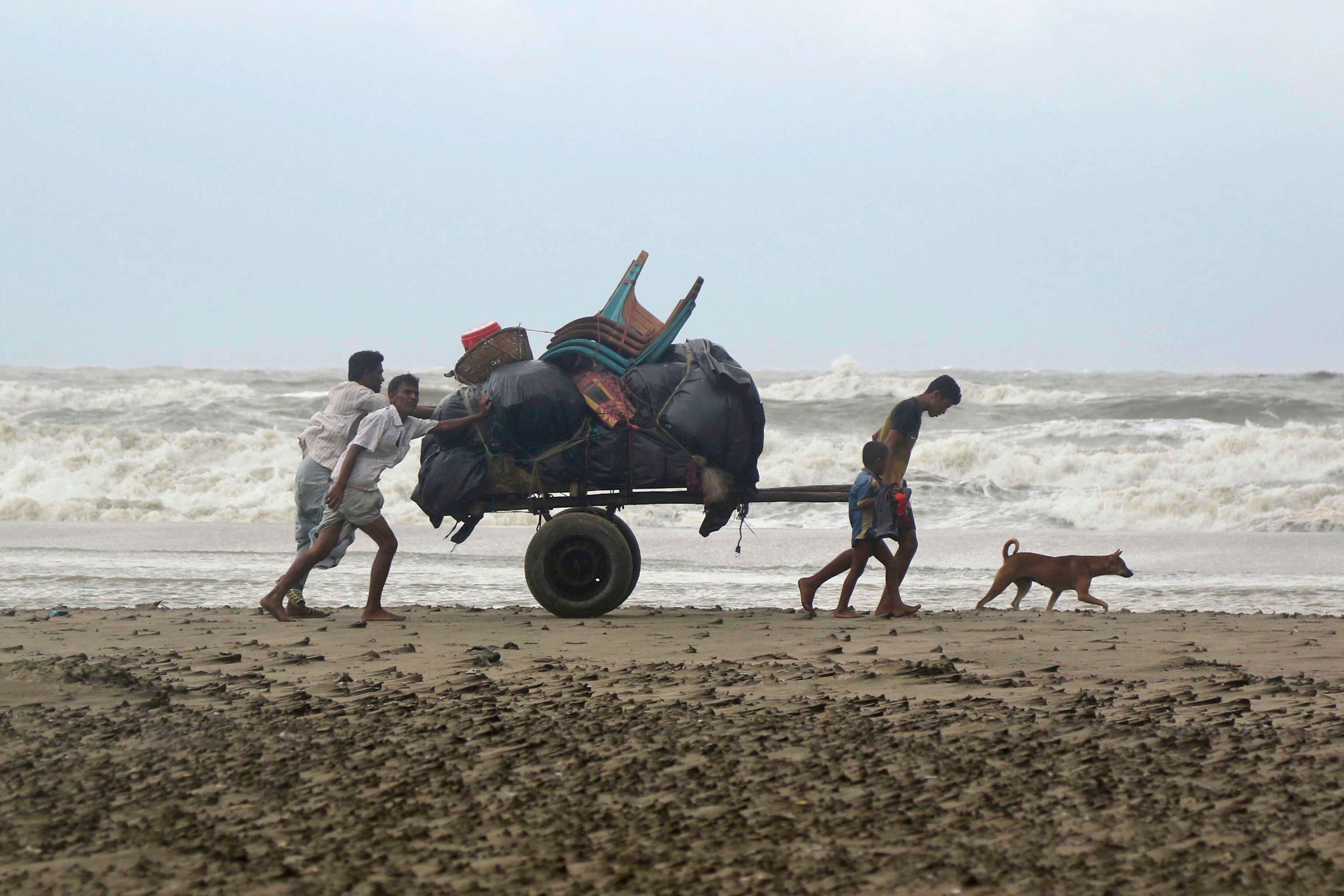 Ciclón Mora, Tormenta Tropical, Bangladesh, islas, costa oeste de Bangladesh