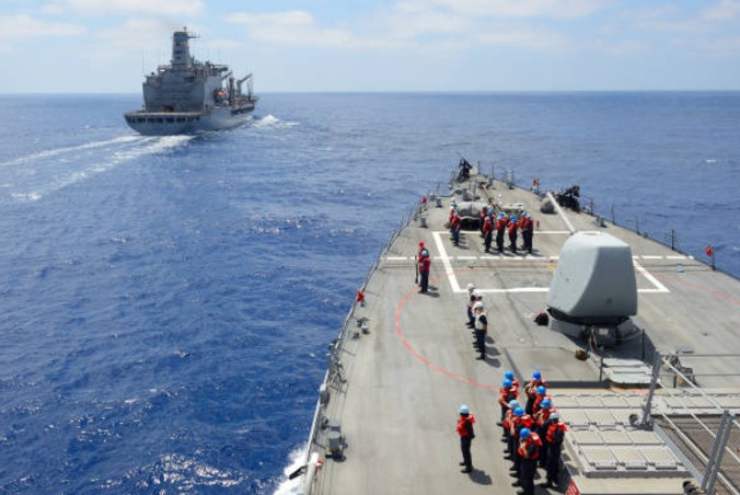 La Marina de EU en el Mediterráneo (Getty Images)
