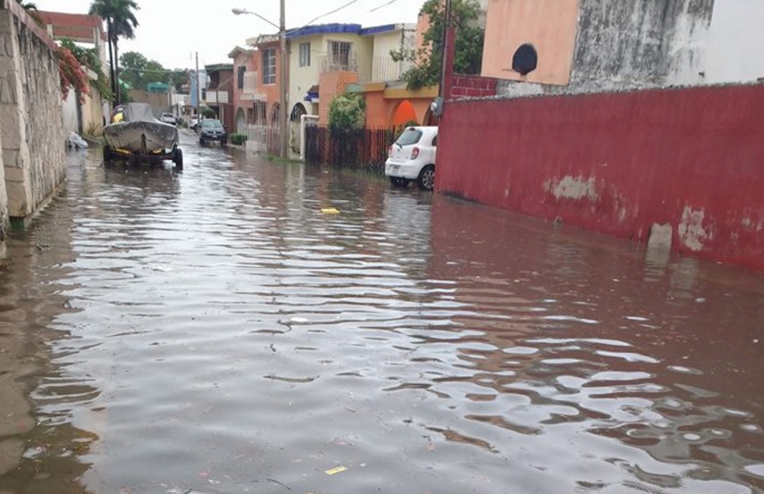 En dos días se registraron 75 milímetros de lluvias en Campeche. (Twitter: @ExpresoCampeche/Archivo)