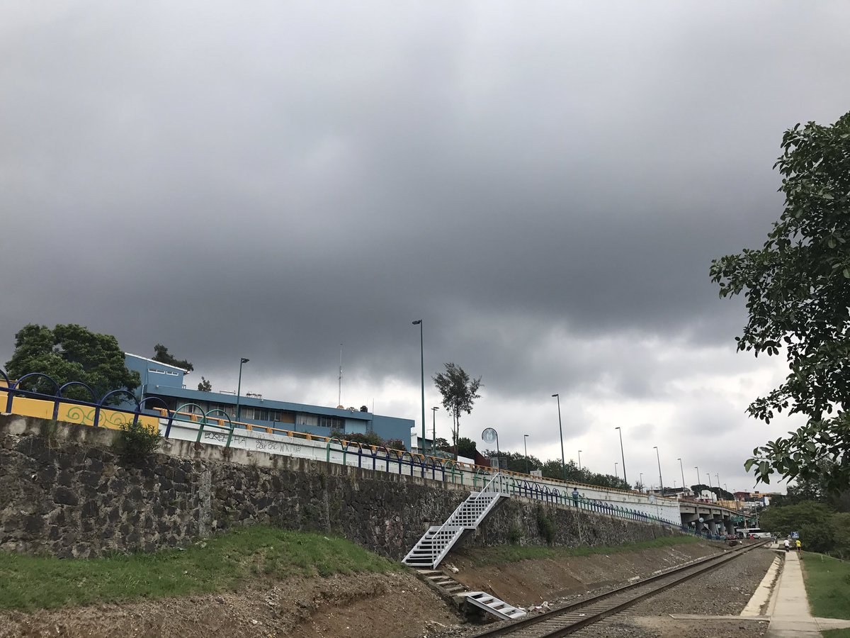 El cielo nublado en Xalapa, Veracruz