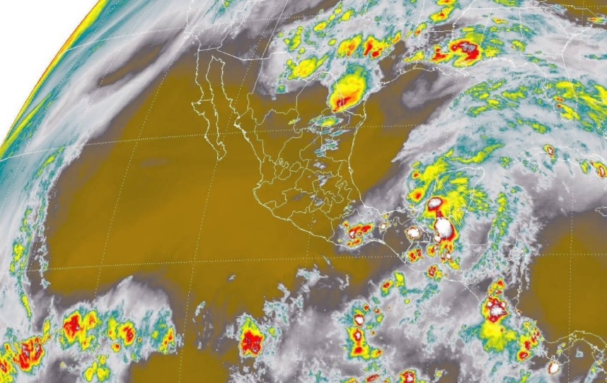 El SMN pronostican tormentas intensas en zonas de Tabasco, Campeche y Chiapas (Twitter: @conagua_mx)El SMN pronostican tormentas intensas en zonas de Tabasco, Campeche y Chiapas (Twitter: @conagua_mx)