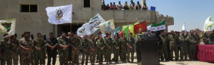 Milicias kurdas toman el control de barrio en Al raqa
