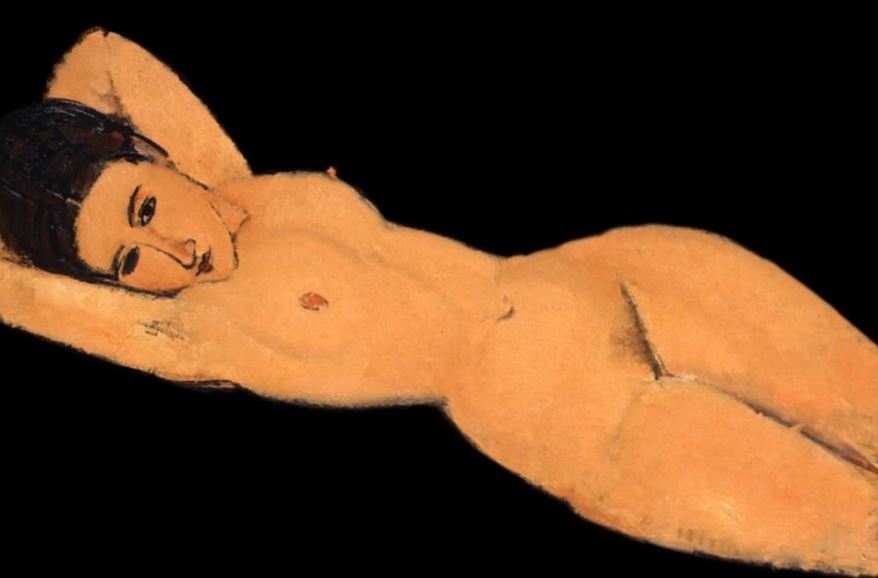Facebook, censura, pintura, Desnudo recostado, Amedeo Modigliani.