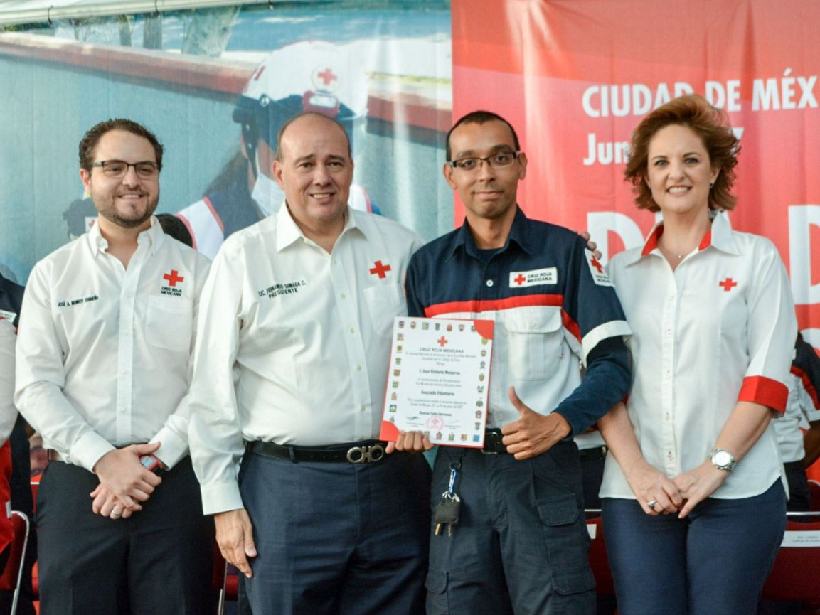 Cruz Roja Mexicana celebra día del socorrista