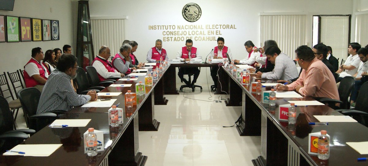 El Consejo Local del INE Coahuila se instala en Sesión Permanente
