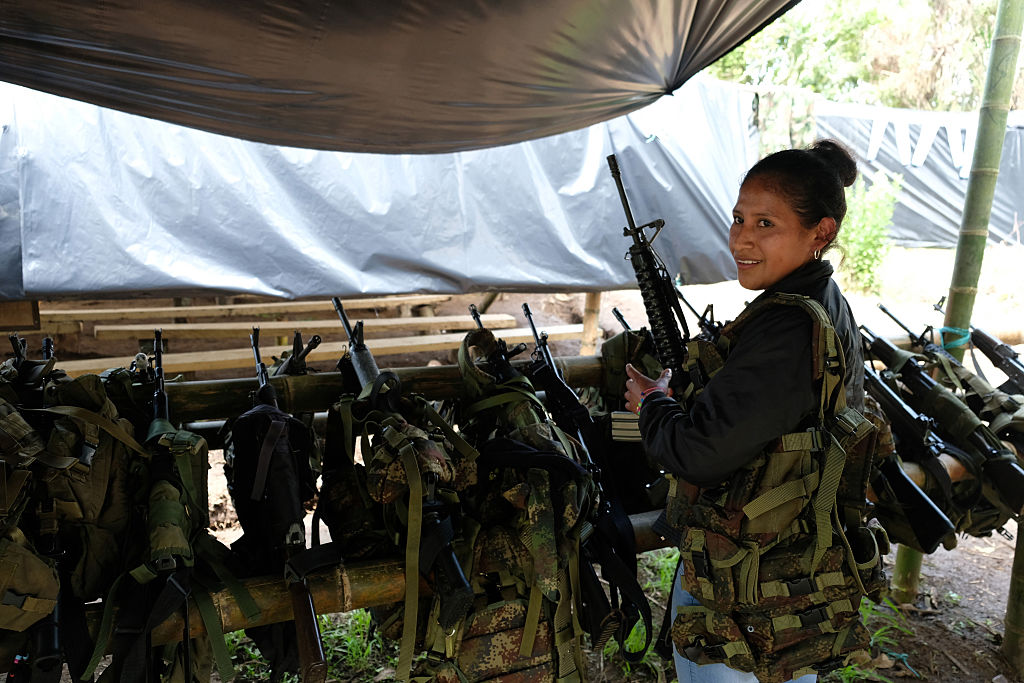 ONU saca primer contenedor armas FARC