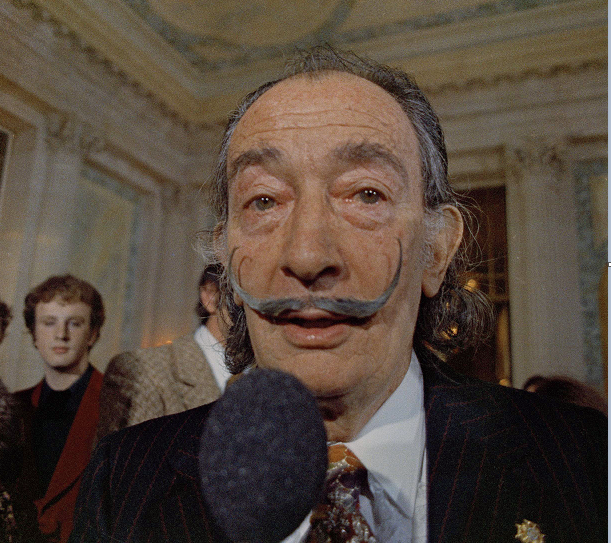 El pintor espanol Salvador Dali en 1973