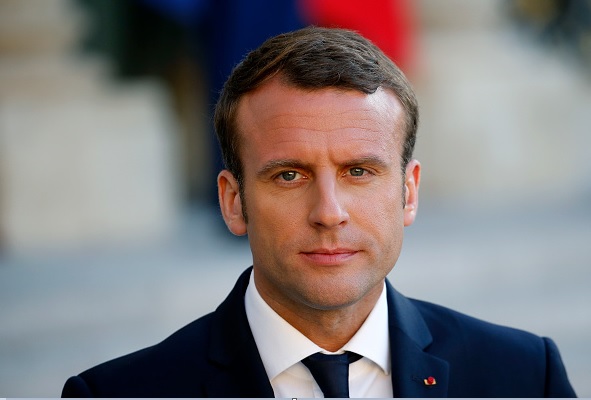 Emmanuel Macron, presidente de Francia. Eliseo Paris