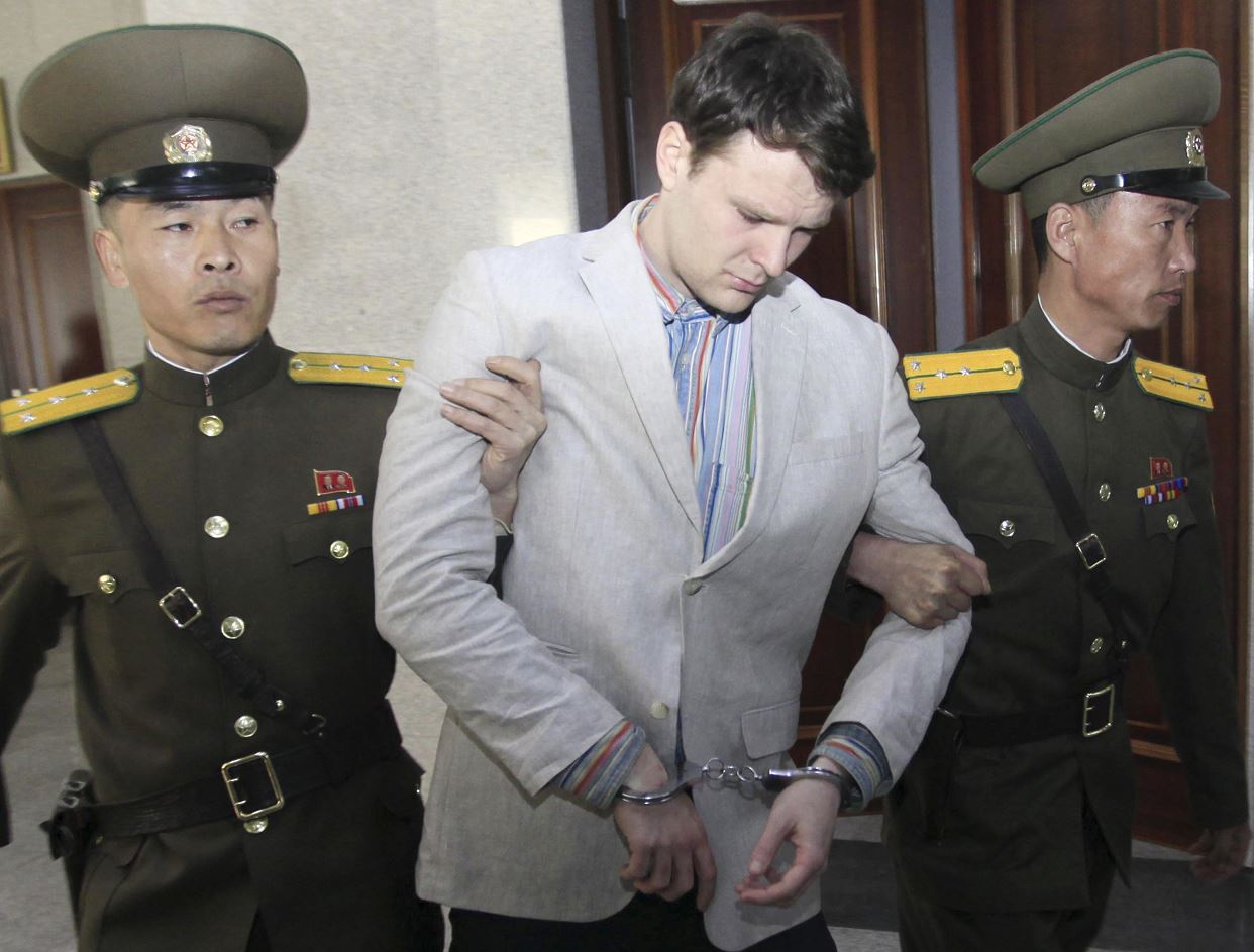 Corea del Norte, Estudiante, Estadounidense, Coma, Motivos Humanitarios, Detenido, Otto Warmbier