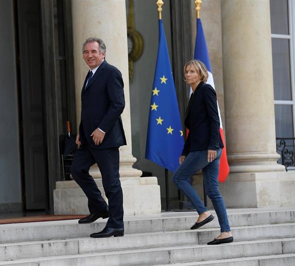 François Bayrou, Justicia, Marielle de Sarnez, Asuntos Europeos, ministros, Emmanuel Macron