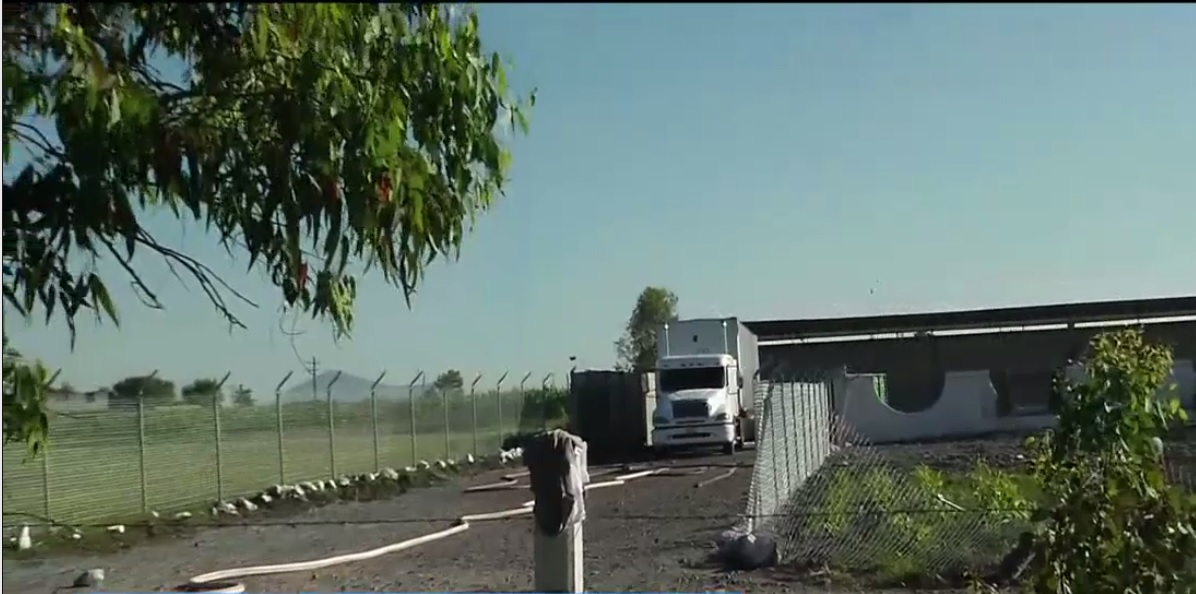 Pemex controla una fuga de gas en la autopista mexico queretaro