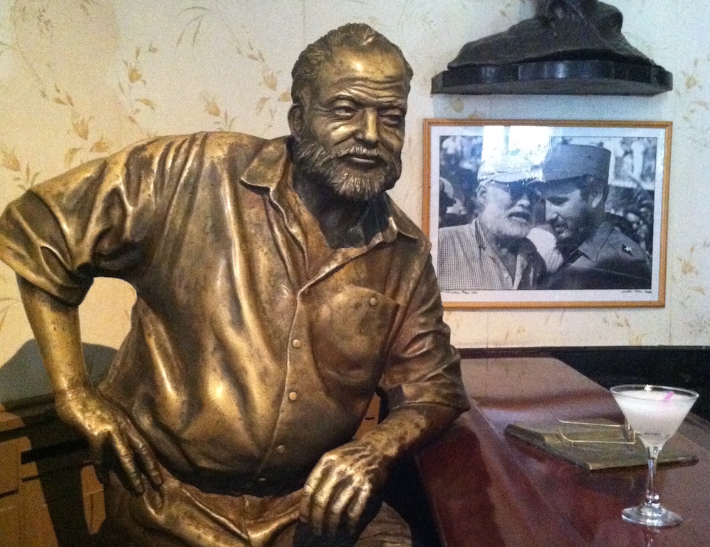 Ernest Hemingway, ron, daiquirí, Cuba