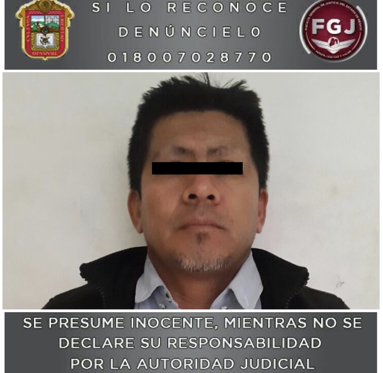 José Octavio ‘N’, presunto agresor, homicida, Seguridad, Nezahualcóyotl