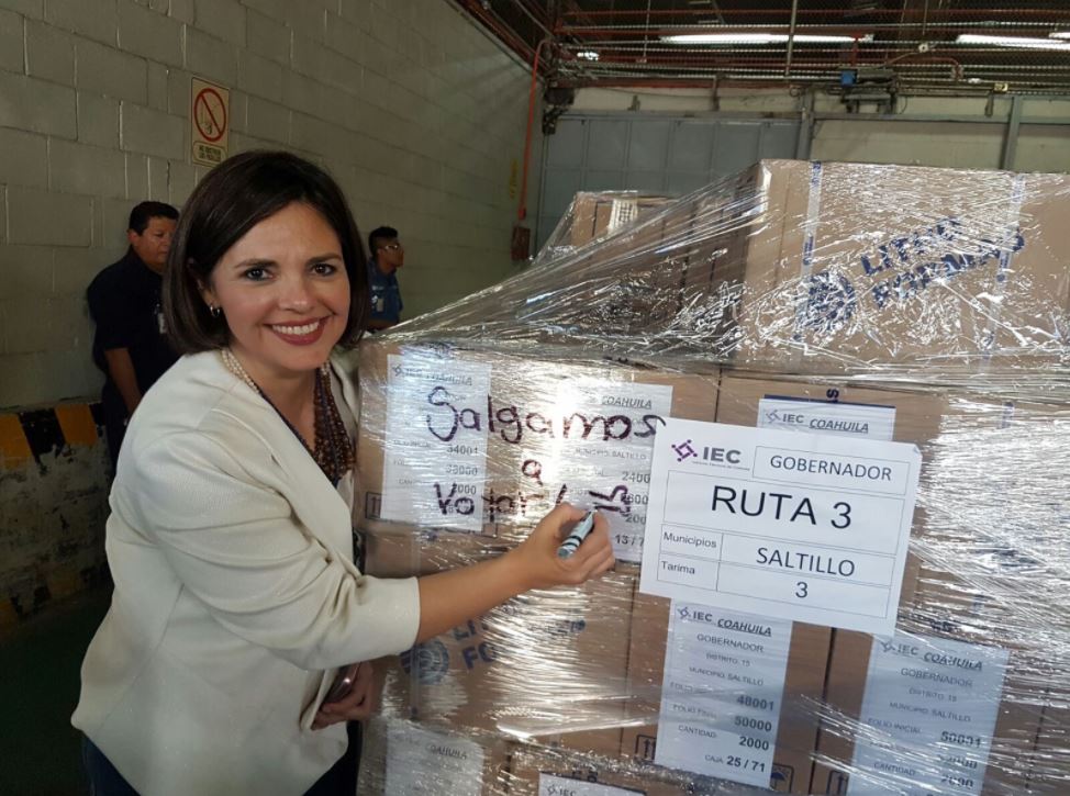 Instituto Electoral de Coahuila destruye boletas sobrantes