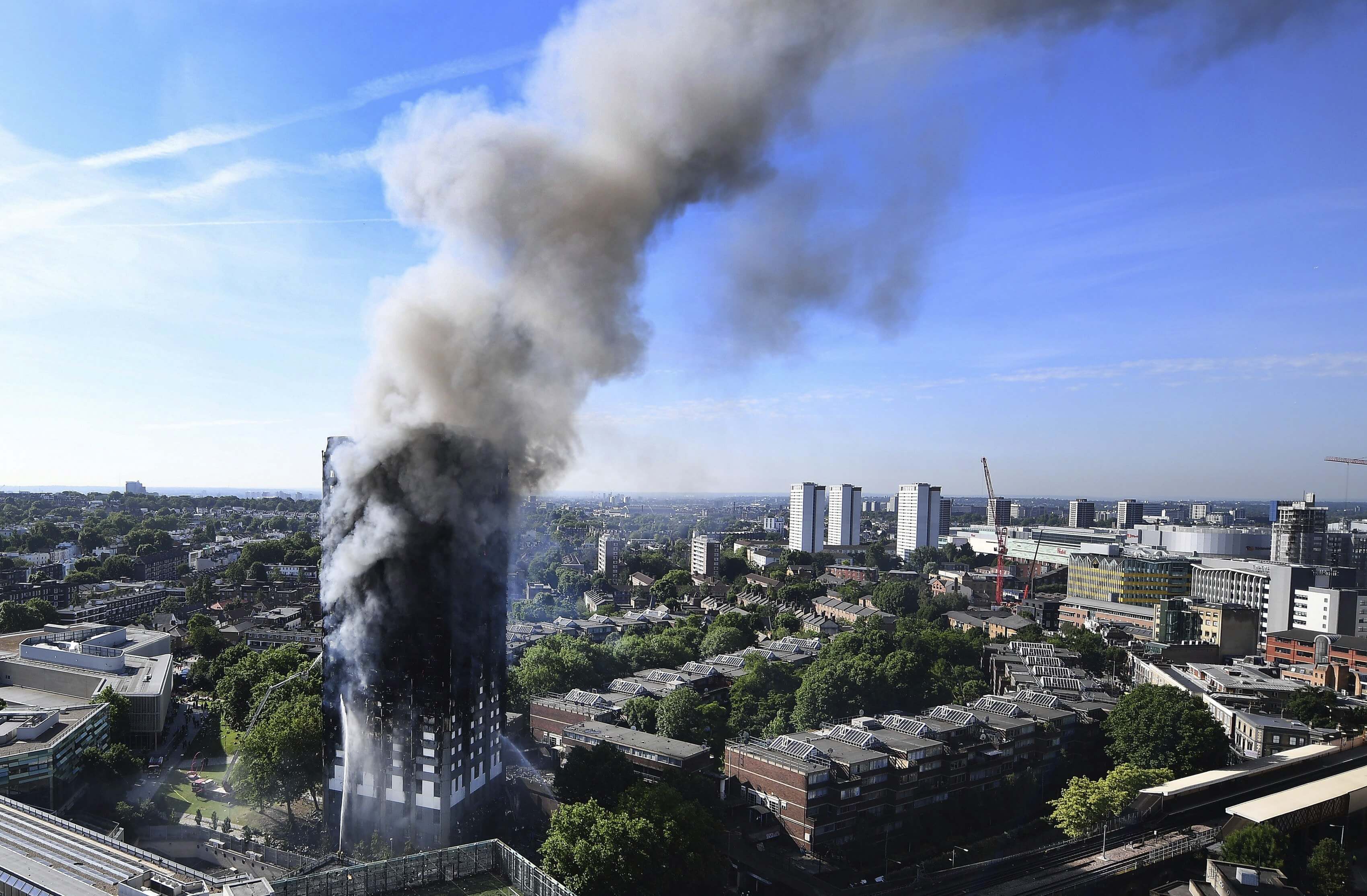 Incendio en la Torre Grenfell de Londres