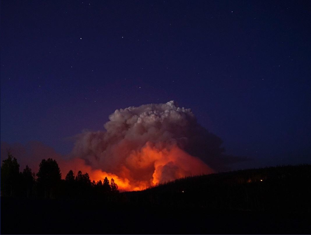 Incendios forestales afectan el oeste de eu