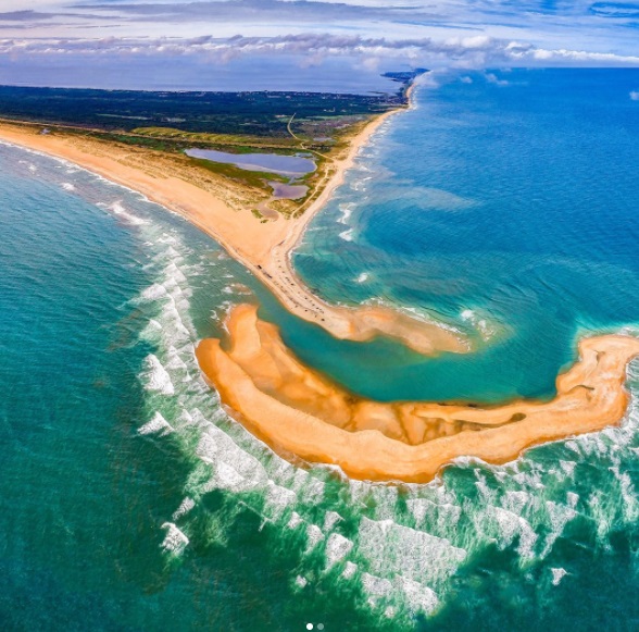 Una nueva isla ha sido vista en Carolina del Norte (Instagram: @chadonka)