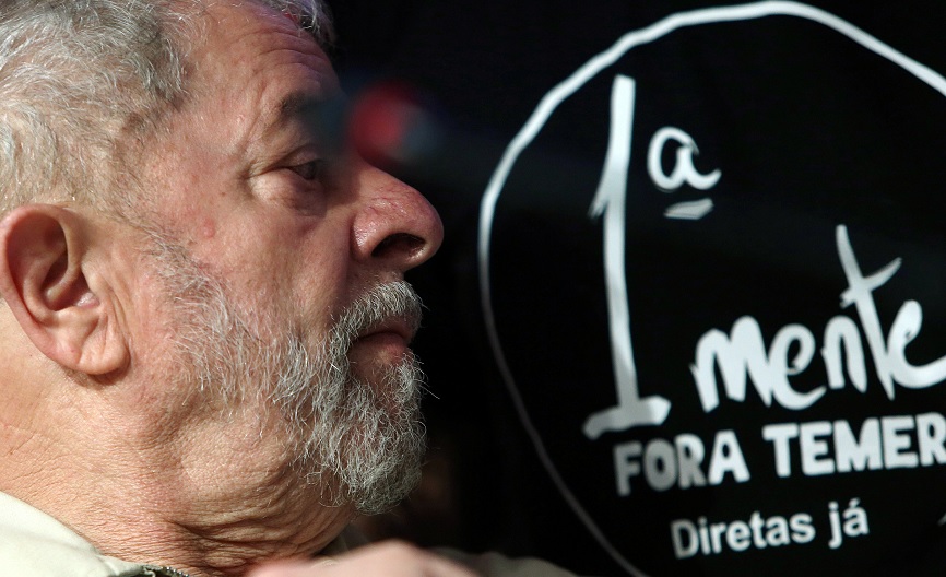 Lula sigue como líder en encuestas para las elecciones de 2018